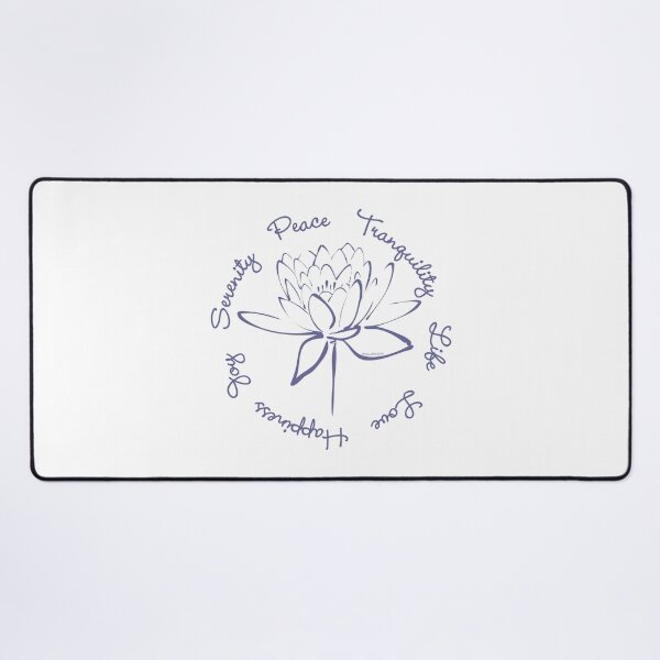 Item preview, Serenity Tranquility Lotus (Blue) designed and sold by Makanahele.