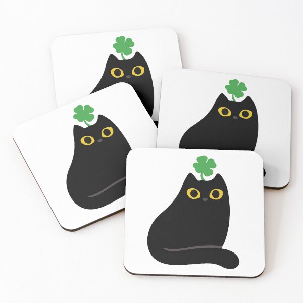 Item preview, St Patrick's Day - Le Chat Noir designed and sold by zackup.