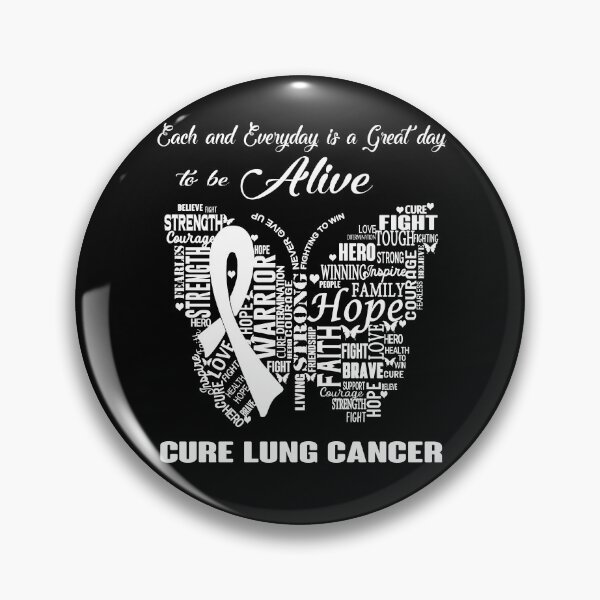 Item preview, Butterfly Ribbon Cure Lung Cancer Awareness designed and sold by Tadmab.