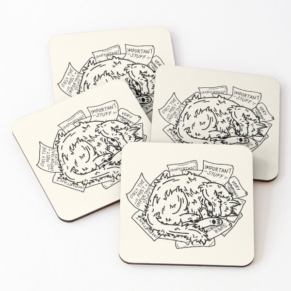 Item preview, Life with a Cat, line drawing designed and sold by prettymuchart.