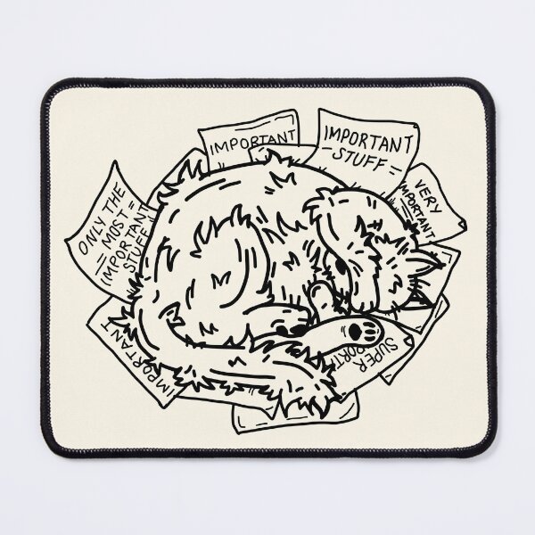 Item preview, Life with a Cat, line drawing designed and sold by prettymuchart.