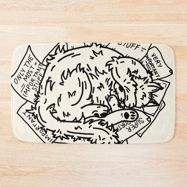 Item preview, Life with a Cat, line drawing designed and sold by prettymuchart.