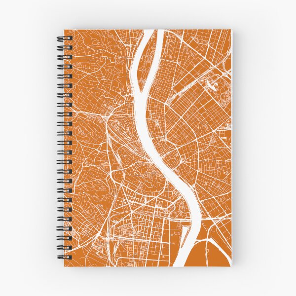 Item preview, Budapest, Hungary, City Map - Orange designed and sold by helloadventure.