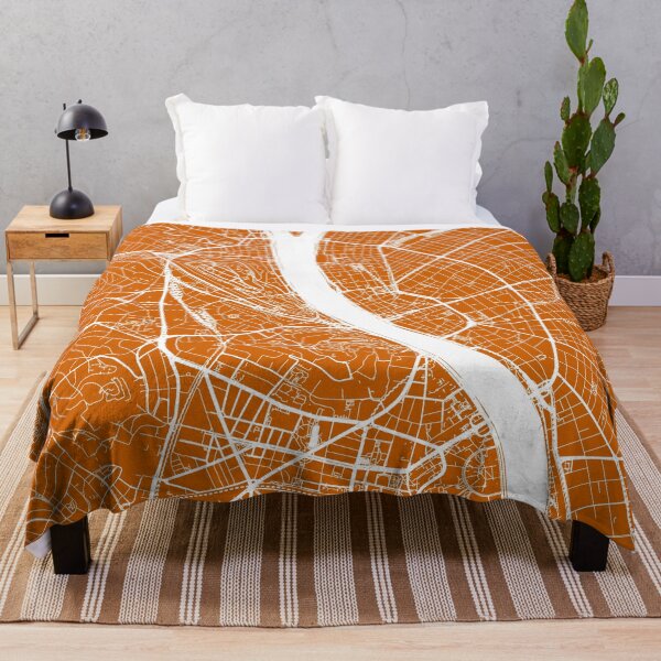 Item preview, Budapest, Hungary, City Map - Orange designed and sold by helloadventure.