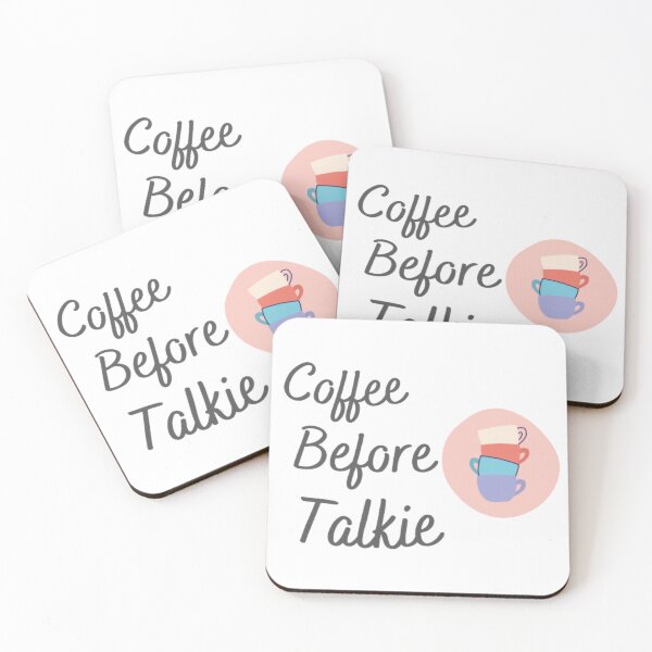 Item preview, Coffee before talkie designed and sold by Sanaura.