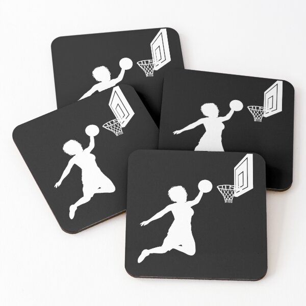 Item preview, Basketball Girl Slam Dunk Basketball Gift Basketball Lover designed and sold by Lenny Stahl.