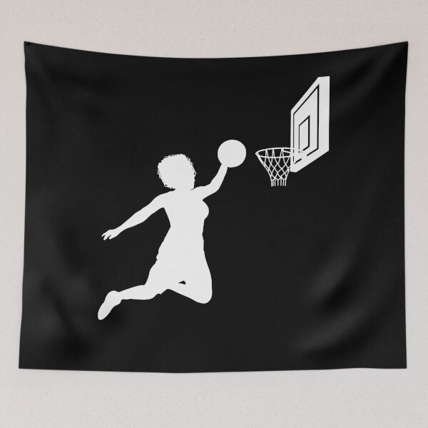 Item preview, Basketball Girl Slam Dunk Basketball Gift Basketball Lover designed and sold by Lenny Stahl.