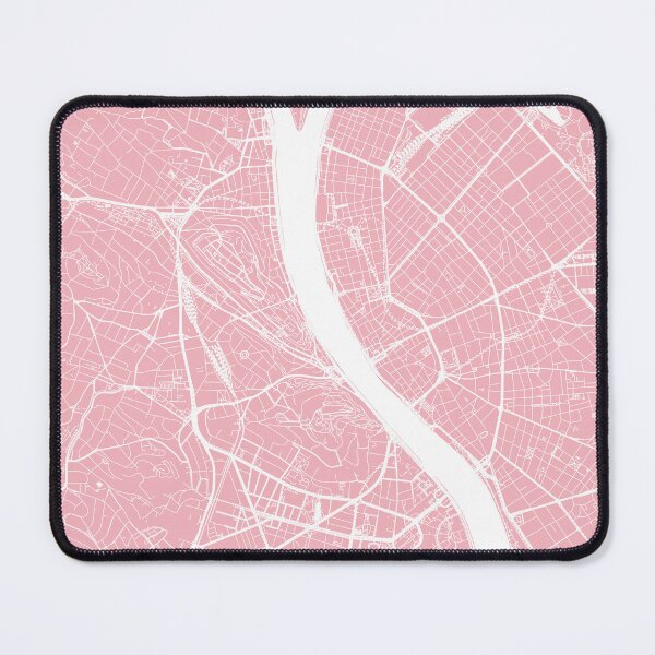Item preview, Budapest, Hungary, City Map - Pink designed and sold by helloadventure.