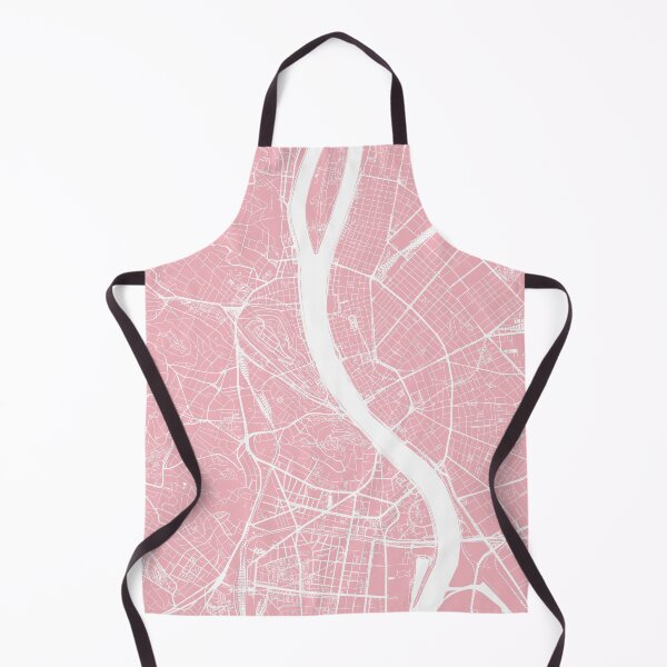Item preview, Budapest, Hungary, City Map - Pink designed and sold by helloadventure.