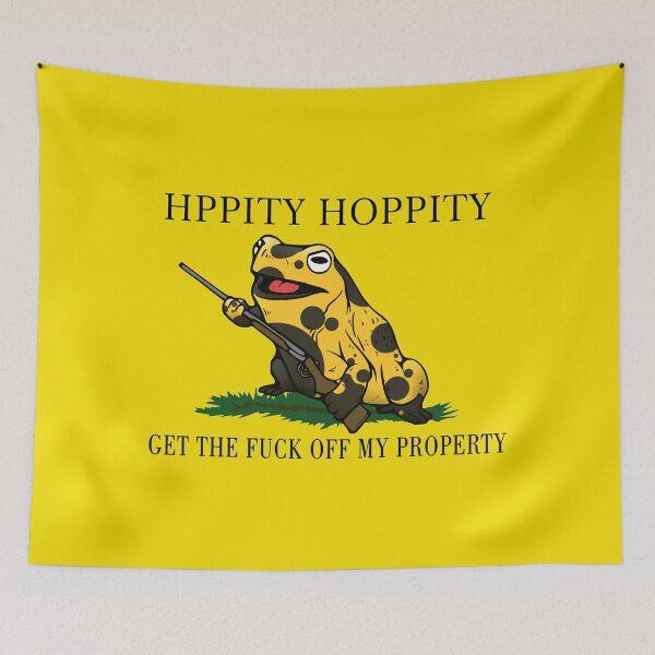 Item preview, HPPITY HOPPITY GET THE FUCK OFF MY PROPERTY designed and sold by Liberancaps.