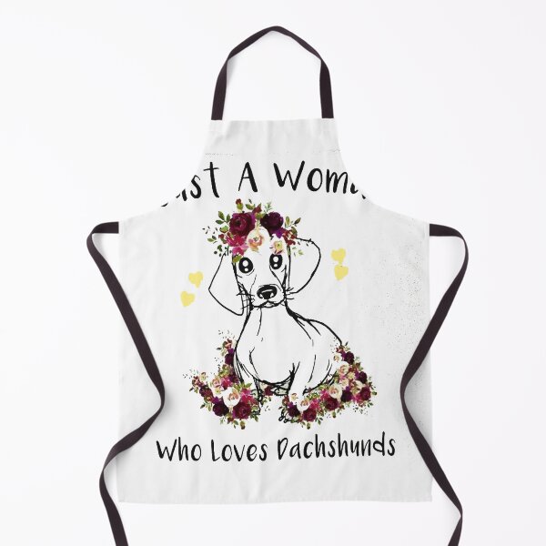 Item preview, Just A Woman Who Loves Dachshunds designed and sold by AllEyesOnHim.