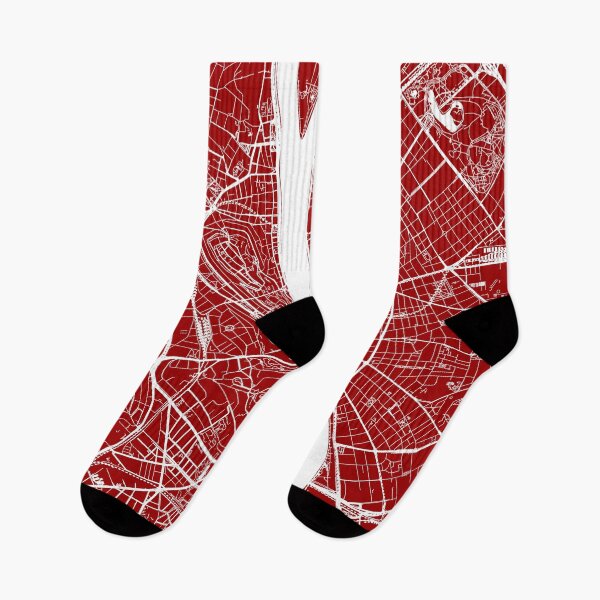 Item preview, Budapest, Hungary, City Map - Red designed and sold by helloadventure.