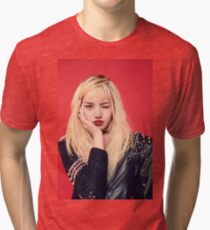 Lisa - Schwarzpink Vintage T-Shirt