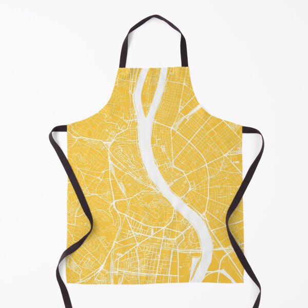 Item preview, Budapest, Hungary, City Map - Yellow designed and sold by helloadventure.
