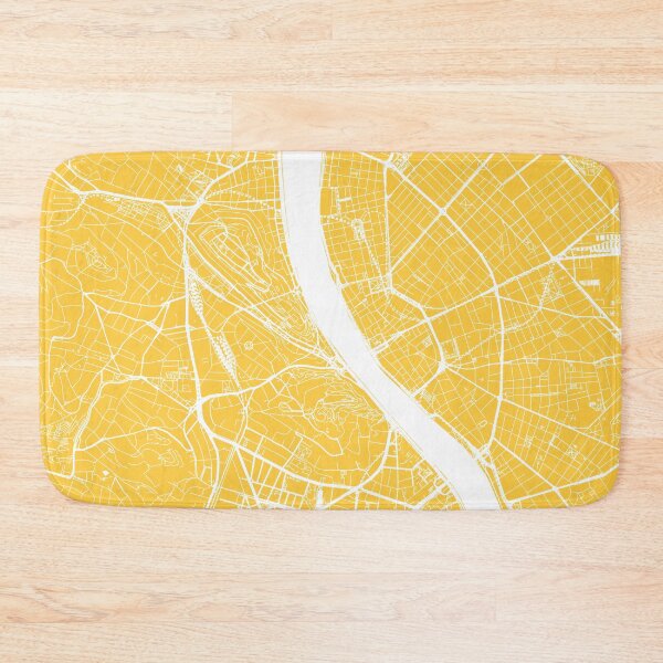 Item preview, Budapest, Hungary, City Map - Yellow designed and sold by helloadventure.