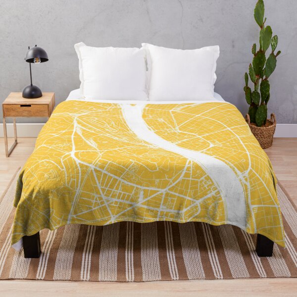 Item preview, Budapest, Hungary, City Map - Yellow designed and sold by helloadventure.
