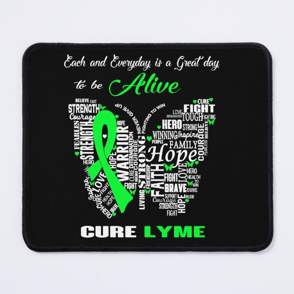 Item preview, Butterfly Ribbon Cure LYME Awareness designed and sold by Tadmab.