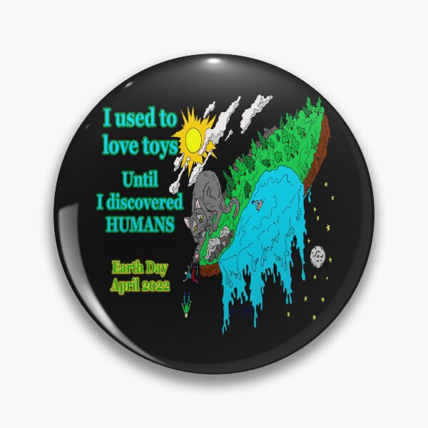 Item preview, Earth Day Kitty's way #InvestInOurPlanet designed and sold by Jacklyn G. Jones.
