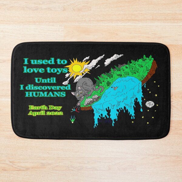 Item preview, Earth Day Kitty's way #InvestInOurPlanet designed and sold by Jacklyn G. Jones.