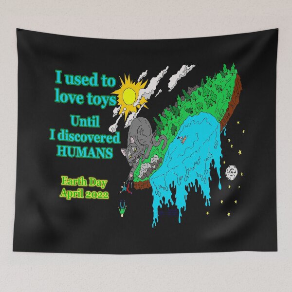 Item preview, Earth Day Kitty's way  #InvestInOurPlanet designed and sold by Jacklyn G.  Jones.