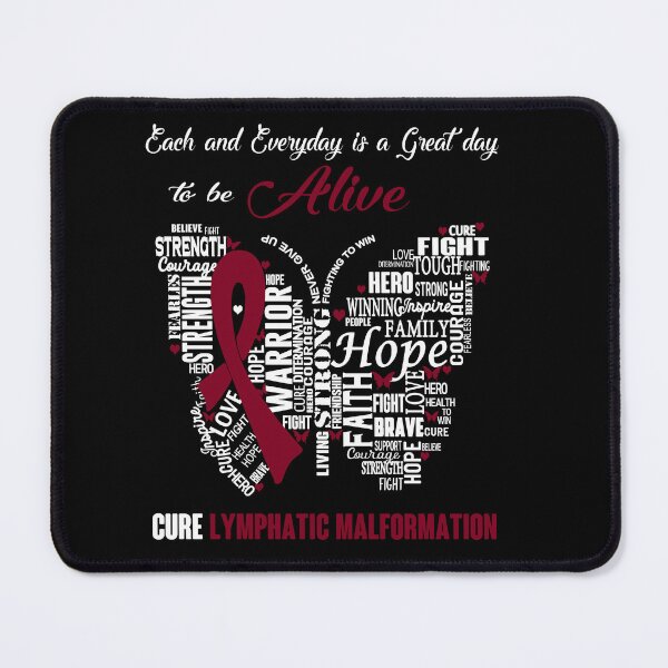 Item preview, Butterfly Ribbon Cure Lymphatic Malformation Awareness designed and sold by Tadmab.