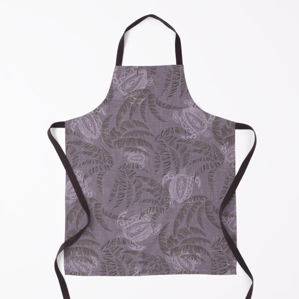 Item preview, Hawaiian Purple Haze Turtles and Palm Leaves Pattern designed and sold by sunnthreads.