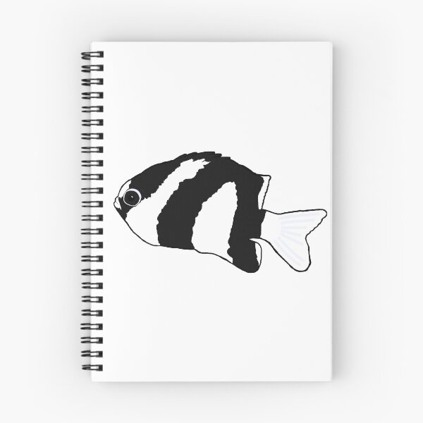 Item preview, Three Striped Damselfish designed and sold by emarinelife.