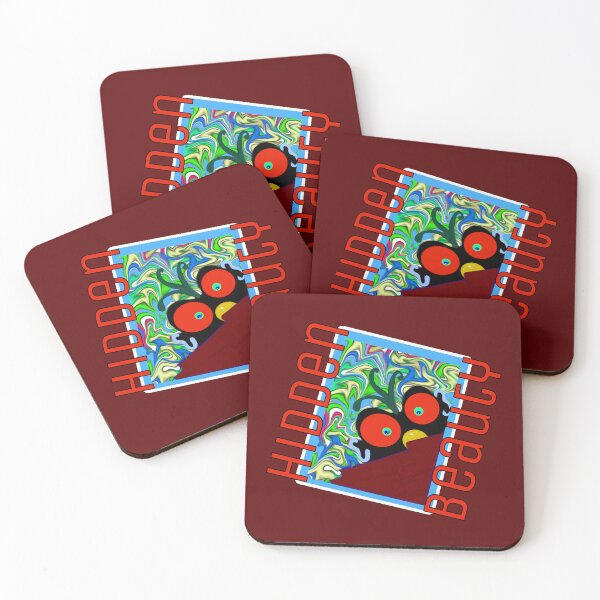Item preview, Hidden beauty - funny comic design - red designed and sold by kikidu21.
