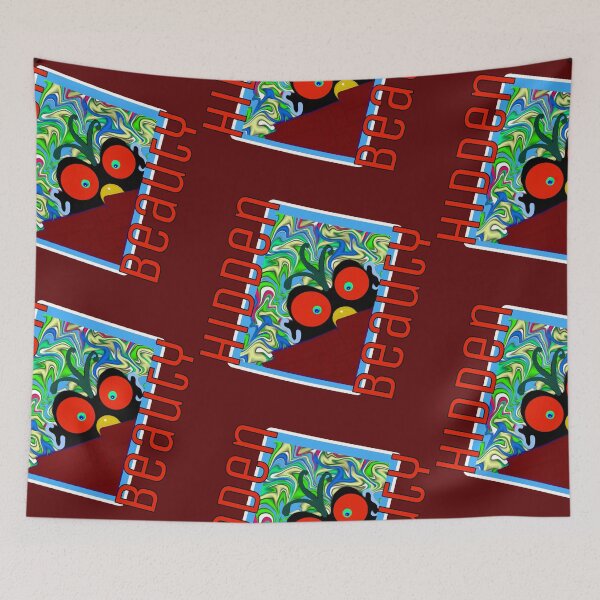 Item preview, Hidden beauty - funny comic design - red designed and sold by kikidu21.