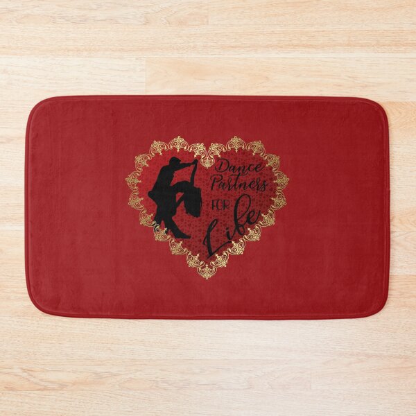 Item preview, Dance Partners for Life (on Red) designed and sold by PawsitiveMum.