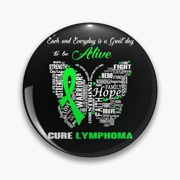 Item preview, Butterfly Ribbon Cure Lymphoma Awareness designed and sold by Tadmab.