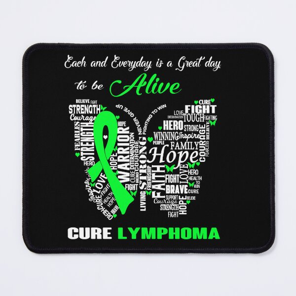 Item preview, Butterfly Ribbon Cure Lymphoma Awareness designed and sold by Tadmab.