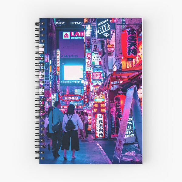 Item preview, Shinjuku's Cyberpunk Anime Vibe designed and sold by Neondreamscapes.
