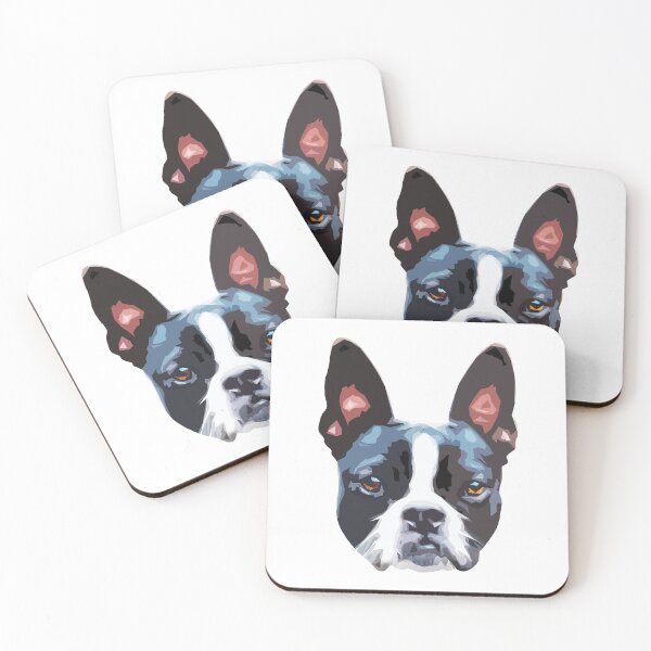 Item preview, Boston Terrier Dog Pop Art - Cute Dog - WPAP designed and sold by inkandmoth.