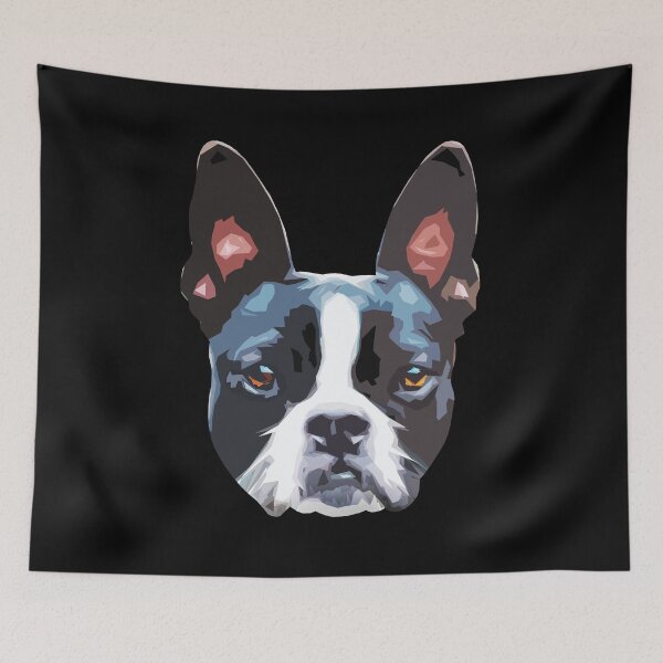 Item preview, Boston Terrier Dog Pop Art - Cute Dog - WPAP designed and sold by inkandmoth.