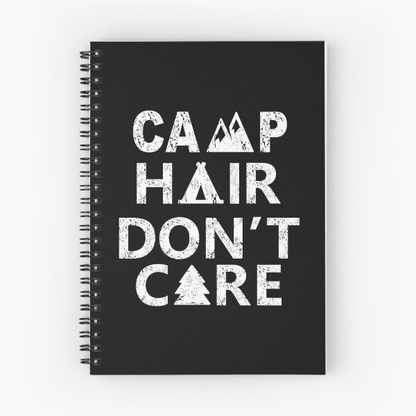 Item preview, CAMP HAIR, camper gift idea, camper humor designed and sold by lapolonaise.