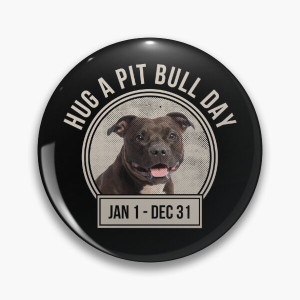Item preview, Pit Bull Pittie Rescue Hug a Pit Bull Day  designed and sold by The Junto Shop.