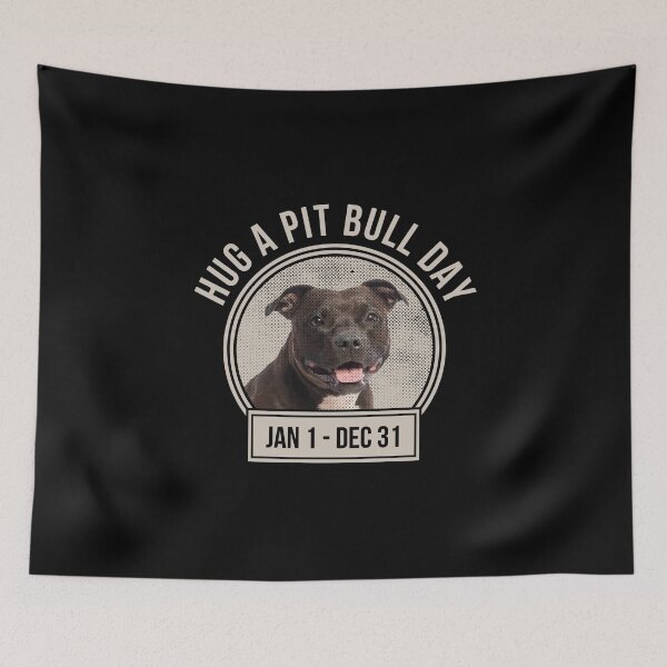Item preview, Pit Bull Pittie Rescue Hug a Pit Bull Day  designed and sold by The Junto Shop.