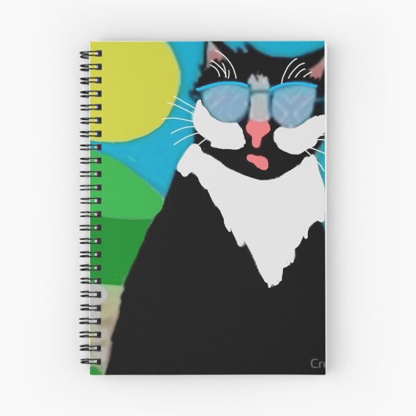 Item preview, Coolcat in the Meadow  designed and sold by Creat1ngs.