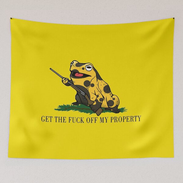 Item preview, GET THE FUCK OFF MY PROPERTY designed and sold by Liberancaps.