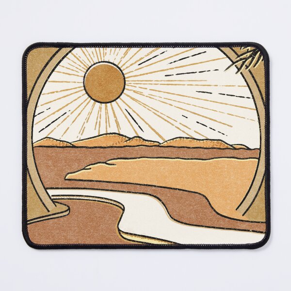 Item preview, Window Looking Onto Sunny Desert Boho Minimalist Art designed and sold by major-crimes.