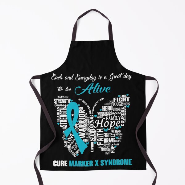 Item preview, Butterfly Ribbon Cure Marker X Syndrome Awareness designed and sold by Tadmab.