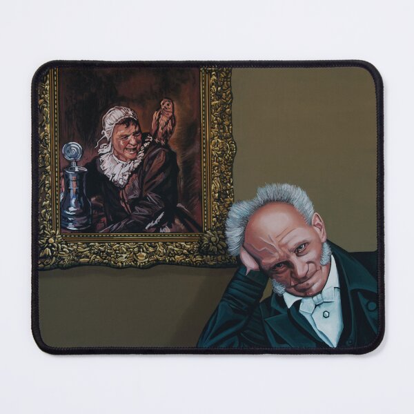 Item preview, Schopenhauer and Malle Babbe of Frans Hals Painting designed and sold by PaulMeijering.