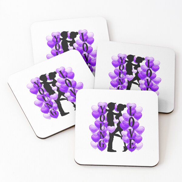 Item preview, Young Love (Purple) designed and sold by PawsitiveMum.