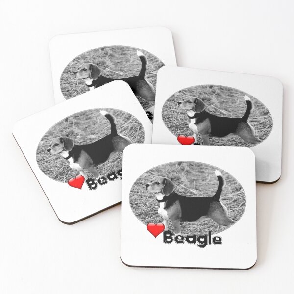Item preview, Beagle - Love heart designed and sold by S Quinn.