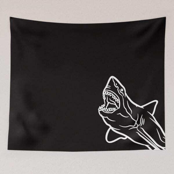 Item preview, Scary Shark designed and sold by BrighterDaysCo.