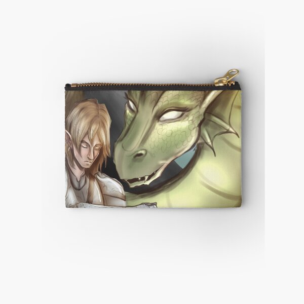 Item preview, Dragon and Dragonrider Reading Wants Attention designed and sold by ashmeyerart.