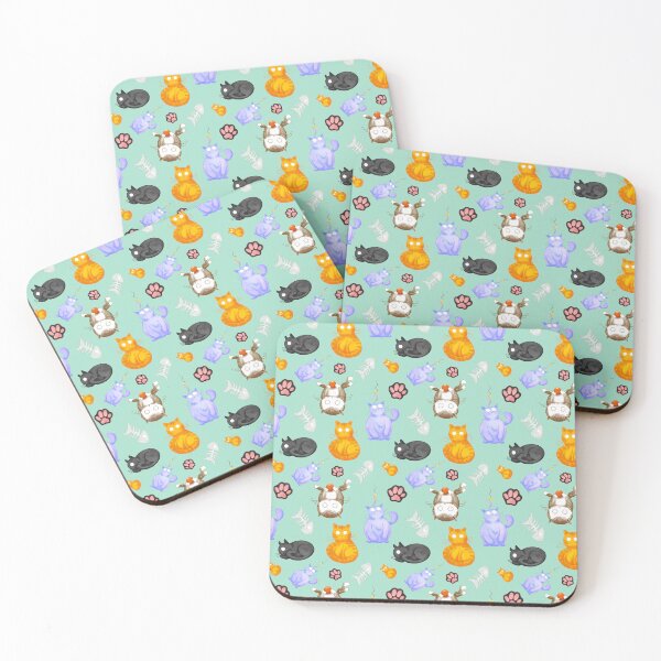 Item preview, Wide Eyed Cat Collage  designed and sold by Tarnya Jones.
