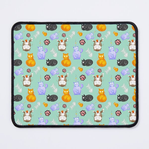Item preview, Wide Eyed Cat Collage designed and sold by Tarnya Jones.