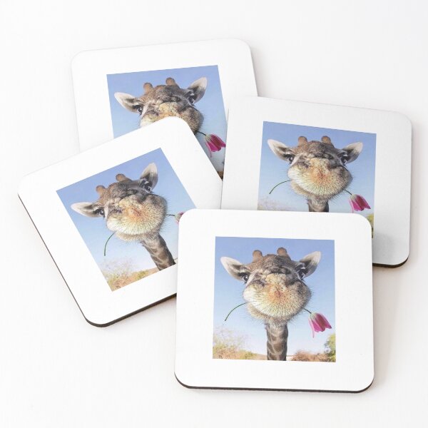 Item preview, Giraffe with flower designed and sold by Rashkin.